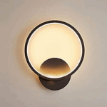 Applique Murale Led Interieur Ronde Blanc Chaud Acrylique