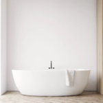 Baignoire ilôt acrylique ovale  150 cm