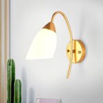 Lampe murale doré, applique moderne et minimaliste